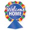 3-D Foil Welcome Home Centerpiece, (Pack of 12)